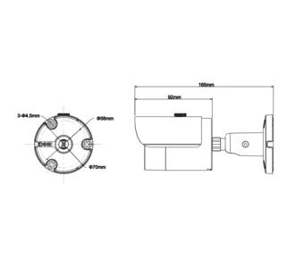 Видеокамера DAHUA DH-HAC-HFW1200SP-0600B DH-HAC-HFW1200SP-0600B Видеокамера DAHUA DH-HAC-HFW1200SP-0600B DH-HAC-HFW1200SP-0600B