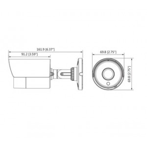 Видеокамера DAHUA DH-HAC-HFW1220SLP-0360B