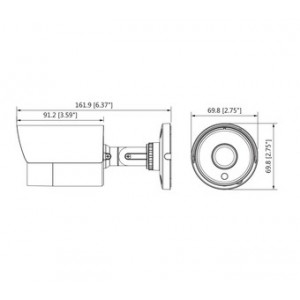 Видеокамера DAHUA DH-HAC-HFW1400SLP