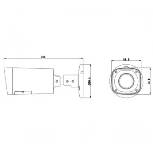 Видеокамера DAHUA DH-HAC-HFW2220RP-Z-IRE6