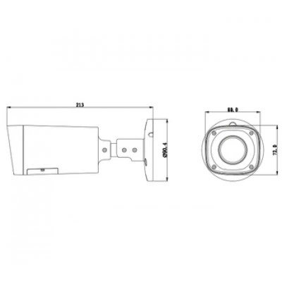 Видеокамера DAHUA DH-HAC-HFW2220RP-Z-IRE6 Видеокамера DAHUA DH-HAC-HFW2220RP-Z-IRE6