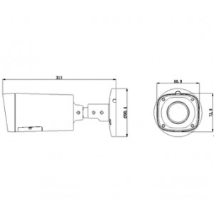 Видеокамера DAHUA DH-HAC-HFW2221RP-Z-IRE6