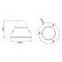 IP-камера DAHUA DH-IPC-HDBW1000EP-W-0280B IP-камера DAHUA DH-IPC-HDBW1000EP-W-0280B