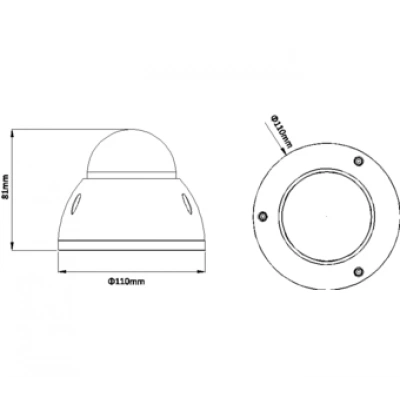 IP-камера DAHUA DH-IPC-HDBW1120EP-W-0280B IP-камера DAHUA DH-IPC-HDBW1120EP-W-0280B