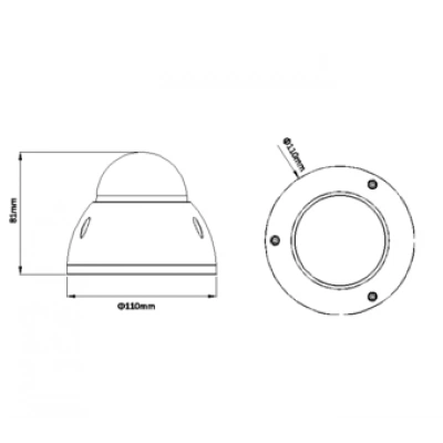 IP-камера DAHUA DH-IPC-HDBW4300EP-AS-0360B IP-камера DAHUA DH-IPC-HDBW4300EP-AS-0360B