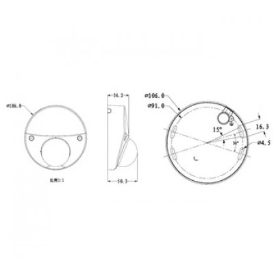 IP-камера DAHUA DH-IPC-HDPW4120FP-W-0280B IP-камера DAHUA DH-IPC-HDPW4120FP-W-0280B