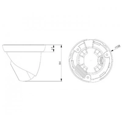 IP-камера DAHUA DH-IPC-HDW1220SP-0360B IP-камера DAHUA DH-IPC-HDW1220SP-0360B