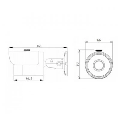 IP-камера DAHUA DH-IPC-HFW1000S-0360B IP-камера DAHUA DH-IPC-HFW1000S-0360B