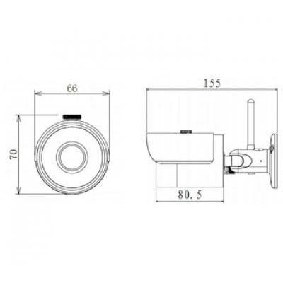 IP-камера DAHUA DH-IPC-HFW1000SP-W-0360B IP-камера DAHUA DH-IPC-HFW1000SP-W-0360B