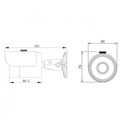 IP-камера DAHUA DH-IPC-HFW1300SP-0360B IP-камера DAHUA DH-IPC-HFW1300SP-0360B