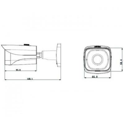 IP-камера DAHUA DH-IPC-HFW4100EP-0600B IP-камера DAHUA DH-IPC-HFW4100EP-0600B
