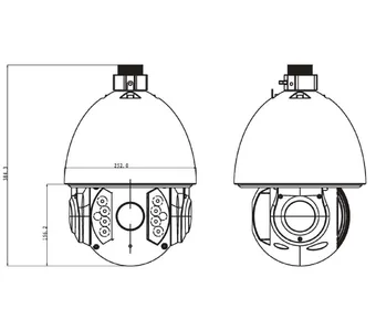 Видеокамера DAHUA DH-SD6A220I-HC DH-SD6A220I-HC Видеокамера DAHUA DH-SD6A220I-HC DH-SD6A220I-HC