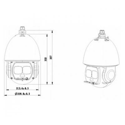 IP-камера DAHUA DH-SD6AL230F-HNI-IR IP-камера DAHUA DH-SD6AL230F-HNI-IR