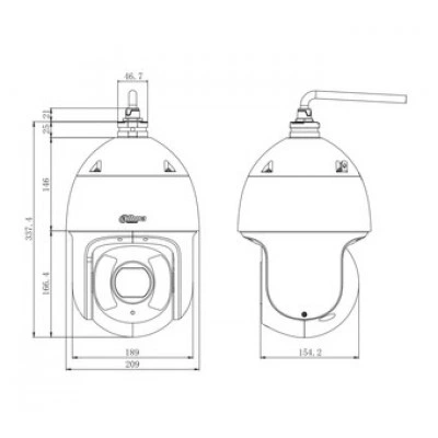 IP-камера DAHUA DH-SD6CE225U-HNI IP-камера DAHUA DH-SD6CE225U-HNI