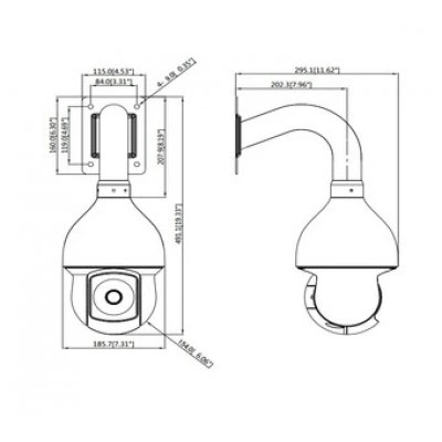 Камера DAHUA DH-TPC-SD5600-T(19mm) Камера DAHUA DH-TPC-SD5600-T(19mm)