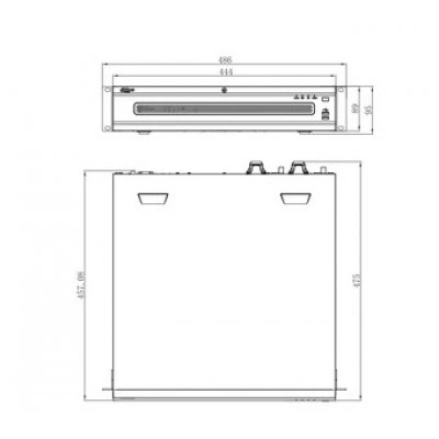IP-видеорегистратор DAHUA DHI-NVR608R-64-4KS2 IP-видеорегистратор DAHUA DHI-NVR608R-64-4KS2
