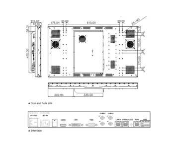Монитор DAHUA DHL460UCM-ES DHL460UCM-ES Монитор DAHUA DHL460UCM-ES DHL460UCM-ES