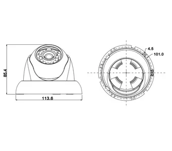 Видеокамера DAHUA HAC-HDW2100S HAC-HDW2100S Видеокамера DAHUA HAC-HDW2100S HAC-HDW2100S