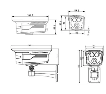 Видеокамера DAHUA HAC-HFW2200D-B(WITH BRACKET) HAC-HFW2200D-B(WITH BRACKET) Видеокамера DAHUA HAC-HFW2200D-B(WITH BRACKET) HAC-HFW2200D-B(WITH BRACKET)