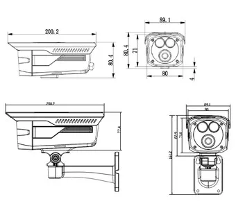 Видеокамера DAHUA HAC-HFW2200D HAC-HFW2200D Видеокамера DAHUA HAC-HFW2200D HAC-HFW2200D