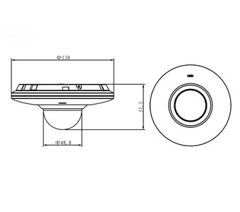 IP-камера DAHUA IPC-HDB4300F-PT IPC-HDB4300F-PT IP-камера DAHUA IPC-HDB4300F-PT IPC-HDB4300F-PT
