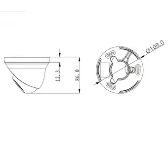 IP-камера DAHUA IPC-HDW1200S IPC-HDW1200S IP-камера DAHUA IPC-HDW1200S IPC-HDW1200S