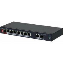 DAHUA DH-PFS3110-8ET1GT1GF-96 Коммутатор POE