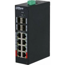 DAHUA DH-HS4412-8ET-96 Коммутатор POE